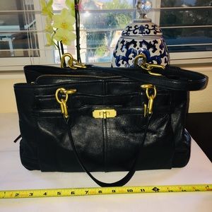 Coach Leather Satchel Purse